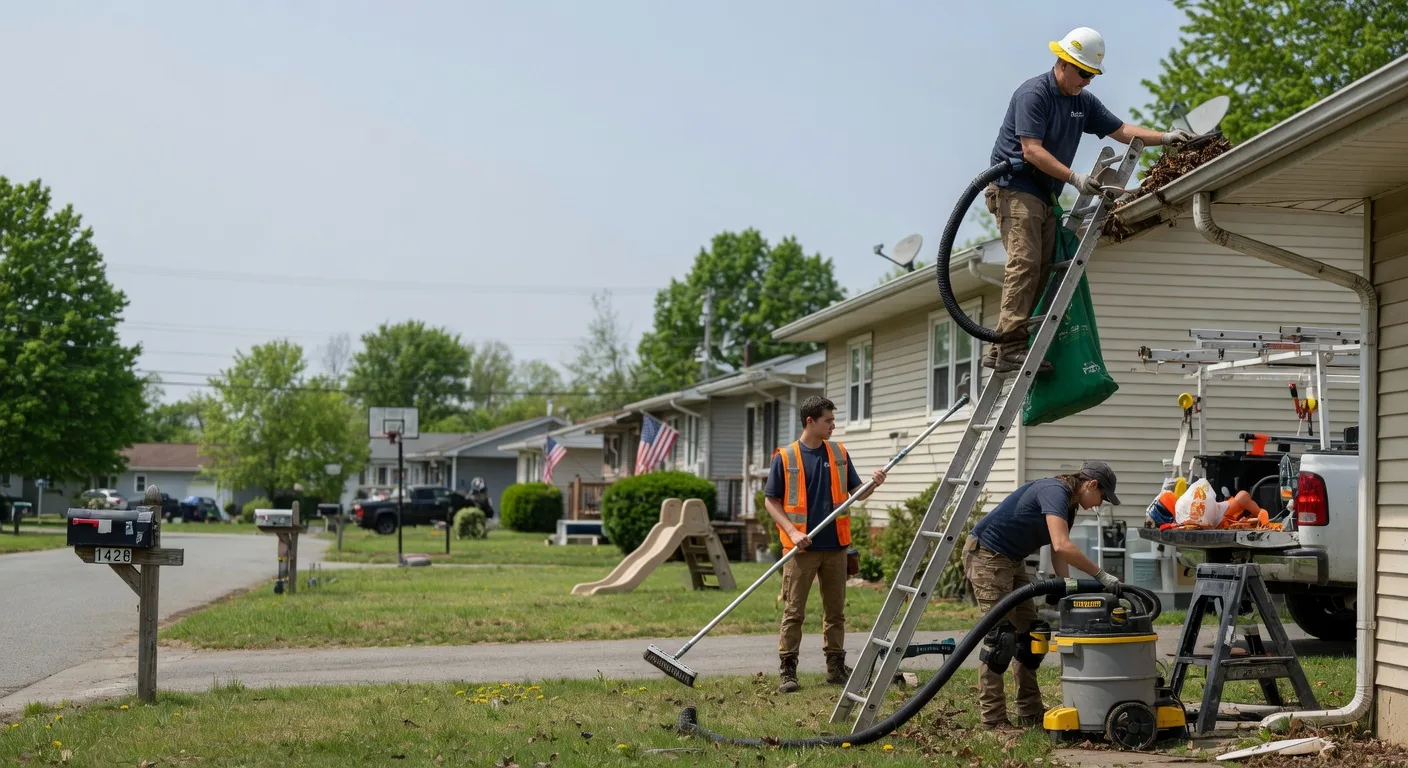 Gutter Installation in Hebron, IN near me